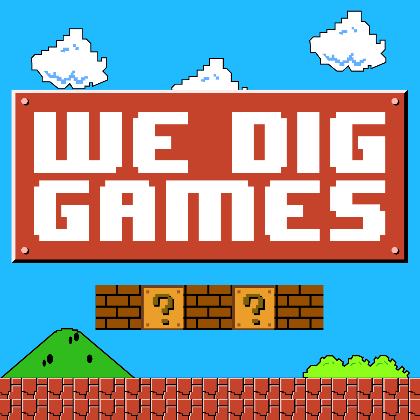 We Dig Games Cover Art